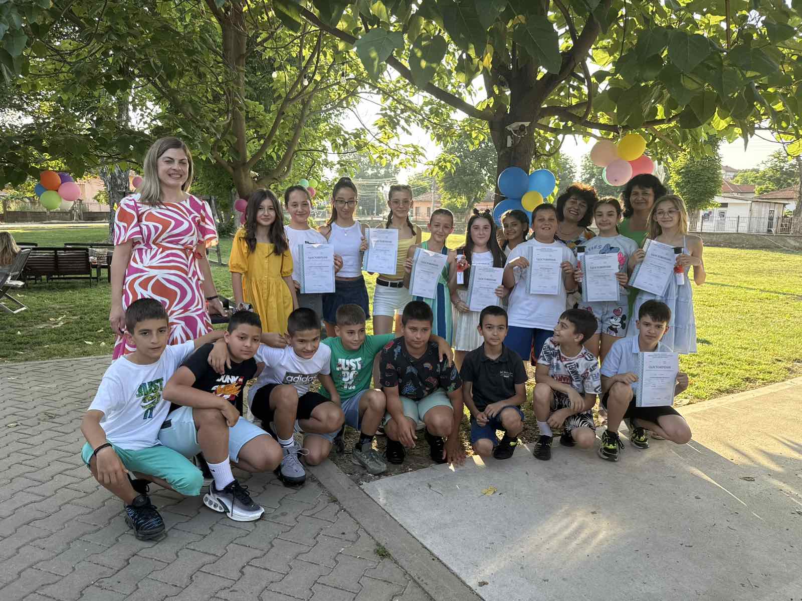 Тържествено завършване на начален етап в 4.а клас