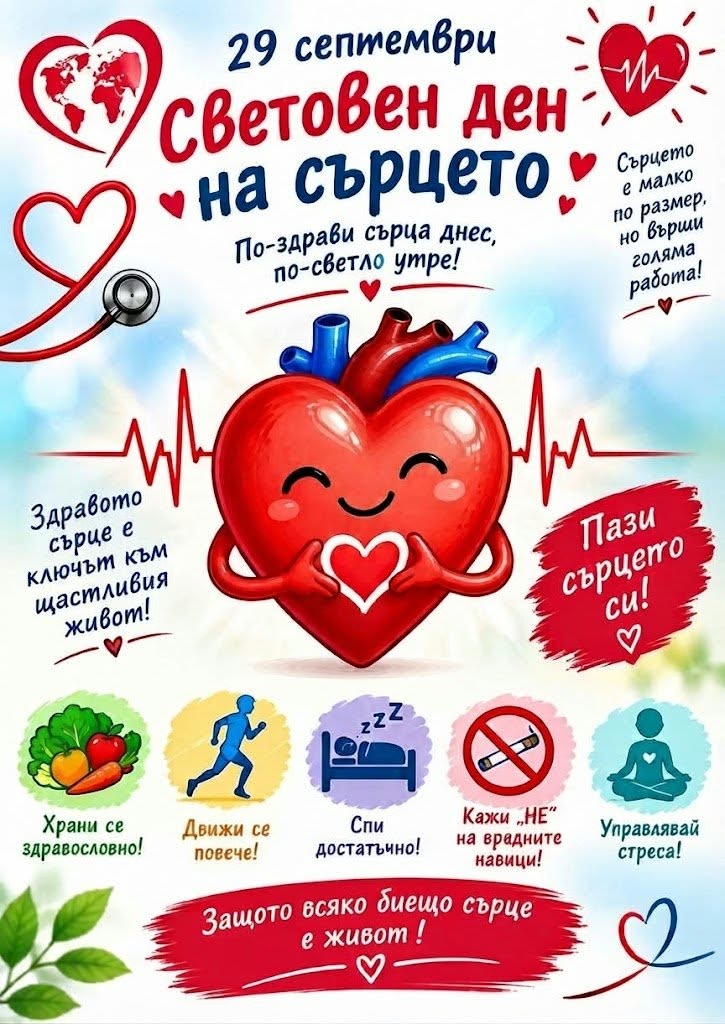 „Сърцето – двигателят на живота“ – урок, който превърна знанието в преживяване